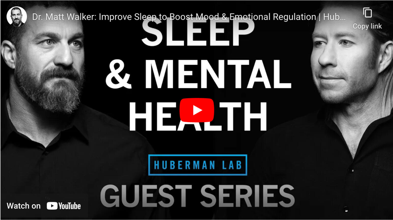 Sleep Series Ep. 5: Sleep and Mental Health